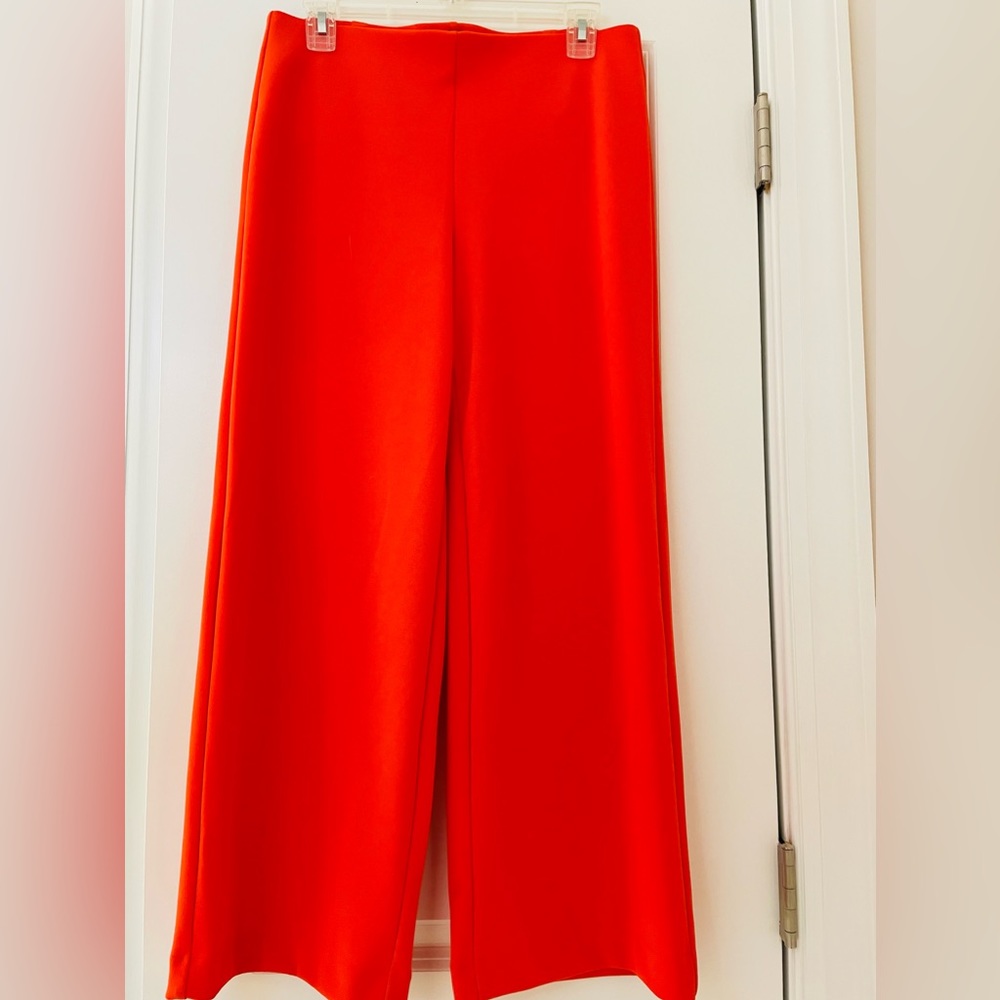 Red dress pants from Loft